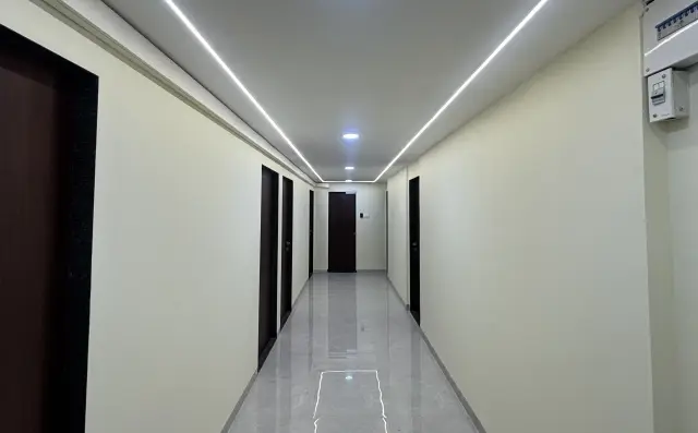 Bright common corridor