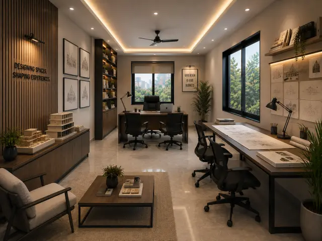 Design studio interior